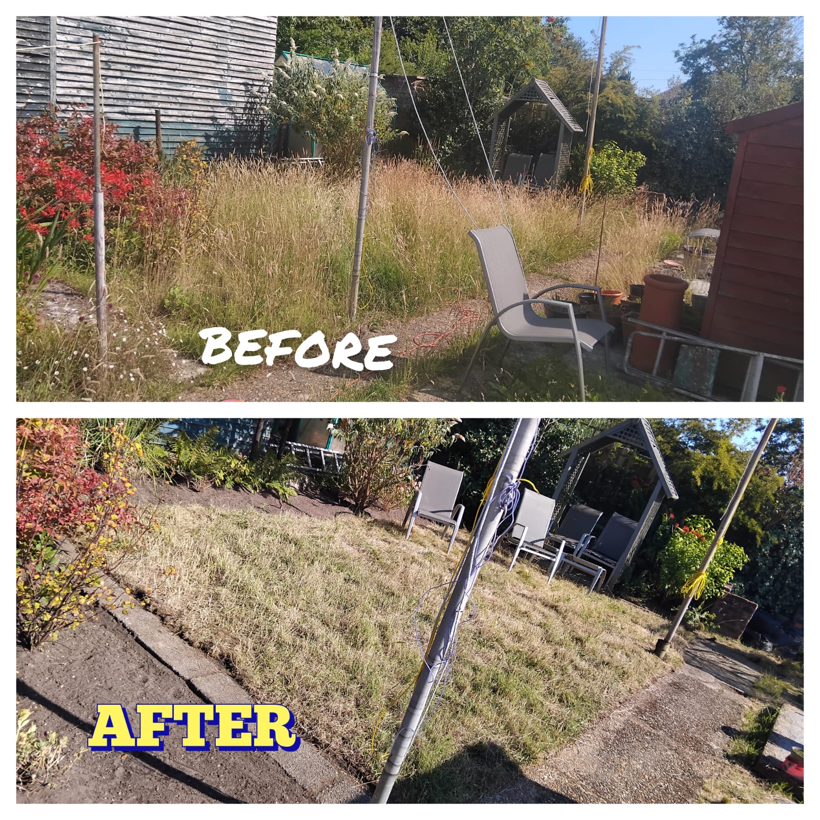 Before and after — Project 19