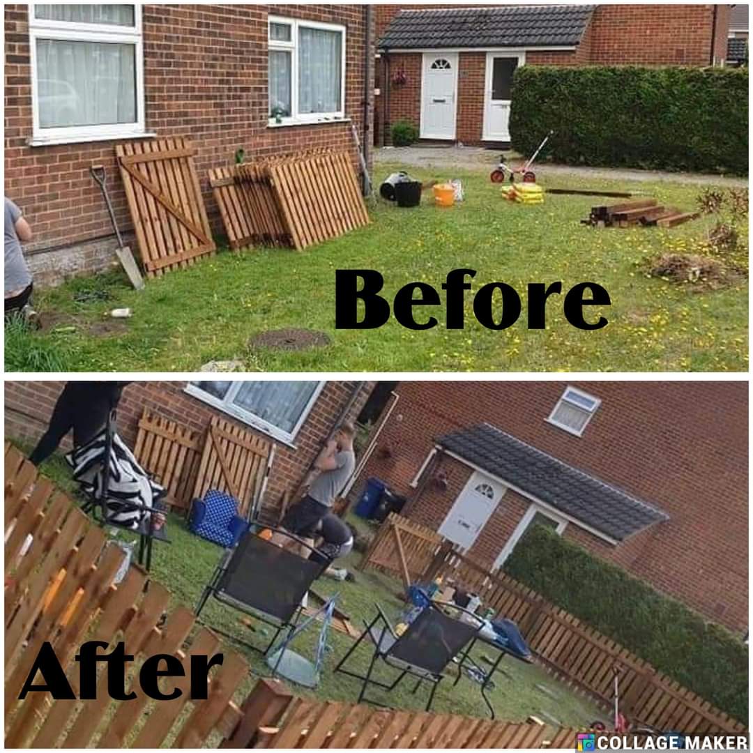 Before and after — Project 23