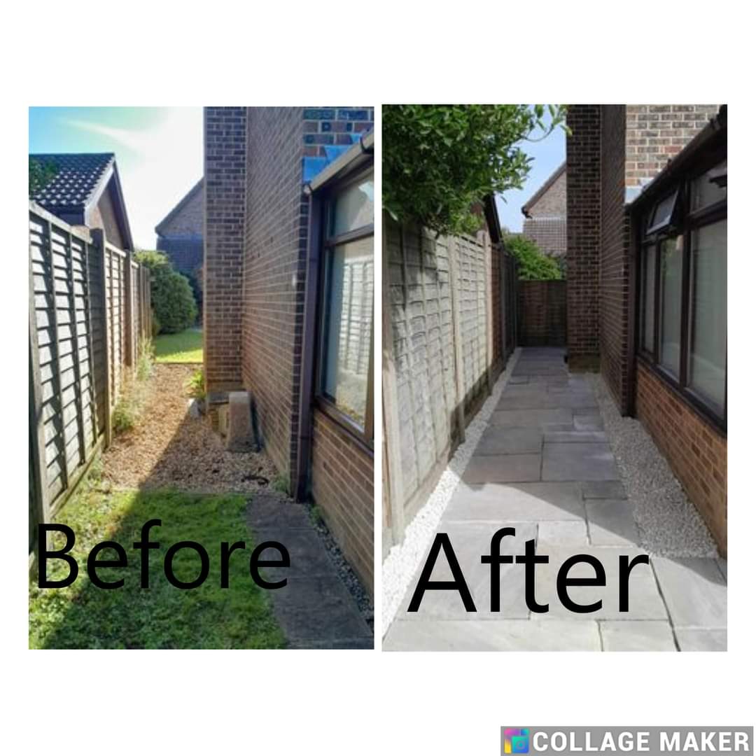 Before and after — Project 28