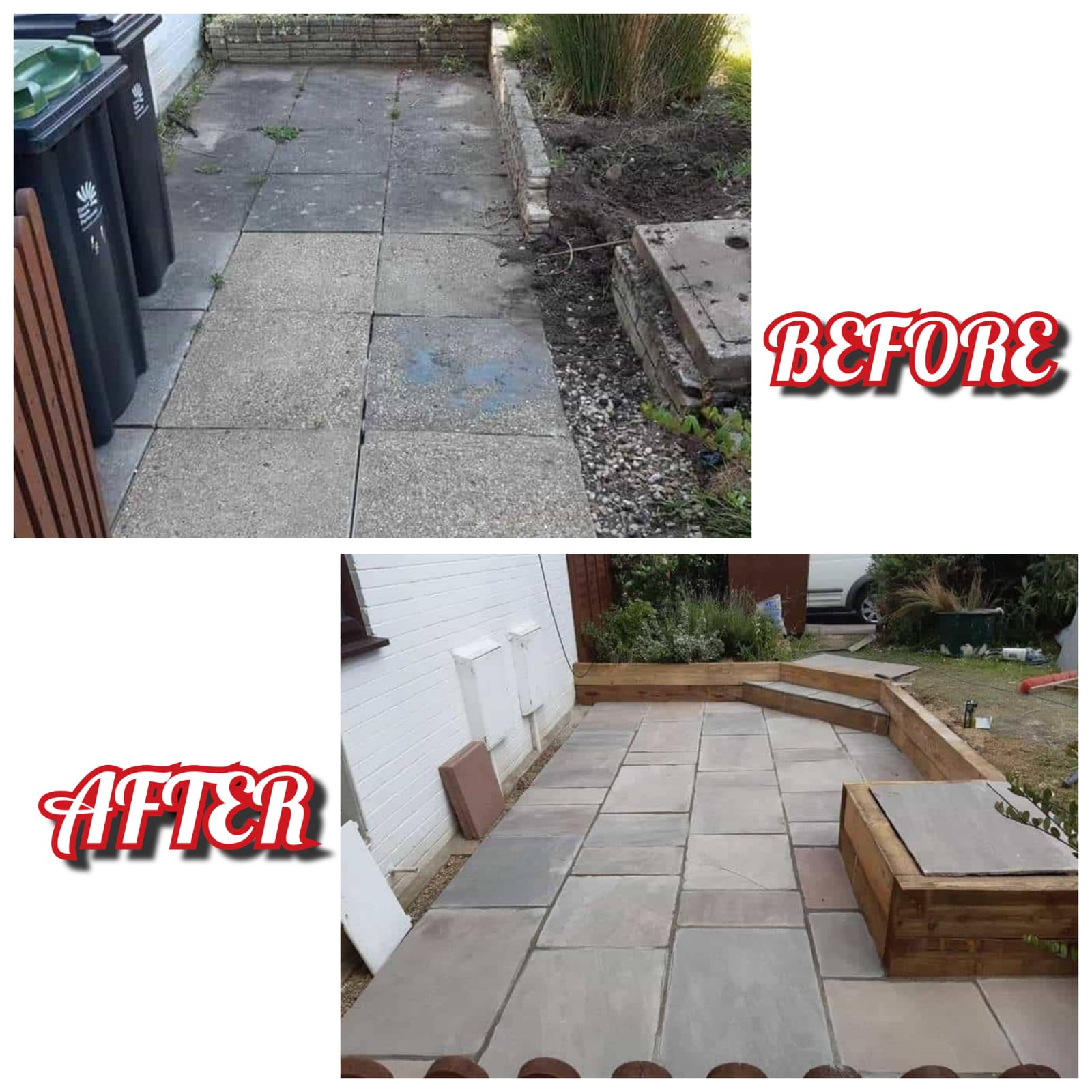 Before and after — Project 29